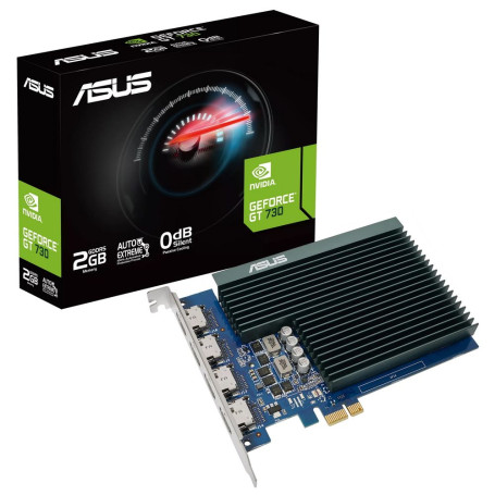 ASUS NVIDIA GeForce GT 730 2GB GDDR5 64bit 4xHDMI (GT 730-4H-SL-2GD5)