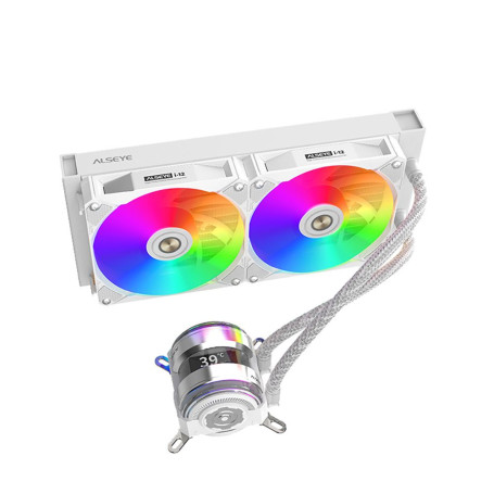 ALSEYE i240-W, LGA115X/1200/1700/AM4, AS.02.08.0004, белый