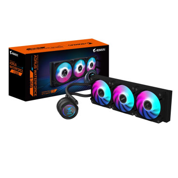 Gigabyte AORUS WATERFORCE II 360, sTR5, GP-AORUS WATERFORCE II 360, черный