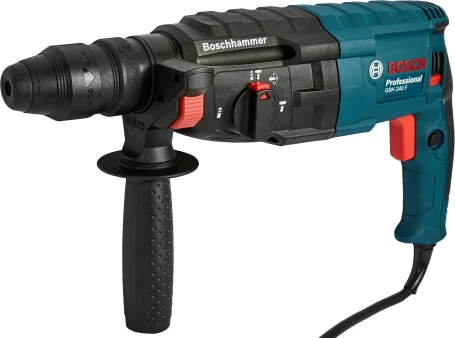 Перфоратор Bosch GBH 240 F патрон:SDS-plus уд.:2.7Дж 790Вт (кейс в комплекте)