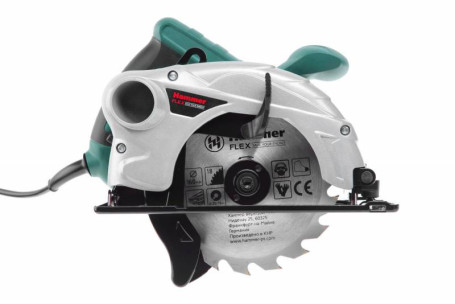 Циркулярная пила (дисковая) Hammer Flex CRP1300D 1300Вт (ручная) D диска.:160мм (CRP1300D)