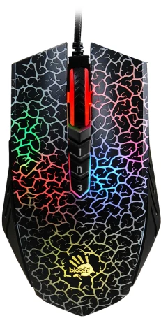 A4Tech Bloody A70A, проводная, 6200dpi, черный