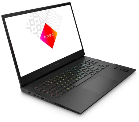 Ноутбук HP Omen 17-cm2006ci Core i7 13700HX 16Gb SSD1Tb NVIDIA GeForce RTX4070 8Gb 17.3" IPS QHD (2560x1440) FreeDOS black WiFi BT Cam (A1AB9EA)