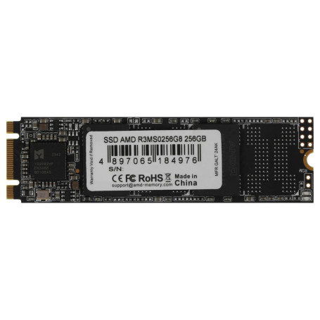 AMD Radeon R3 256GB M.2 2280 SATA 6Gb/s R3MS0256G8