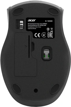 Acer OMR031, беспроводная, 1600dpi, черный/синий