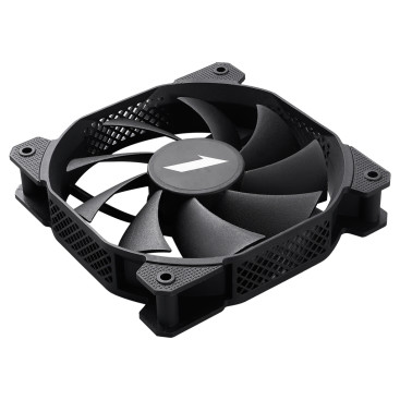 Вентилятор 1STPLAYER F Black / 120mm 3pin 12V 1100rpm 35.00cfm 23.00dBA / F-BK-3P / BULK