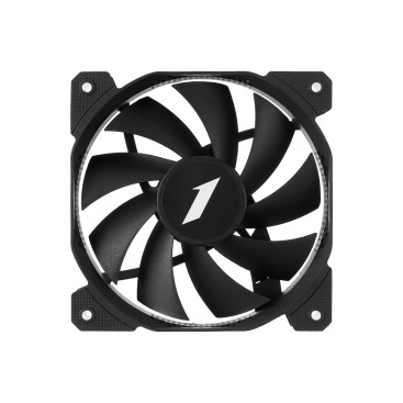 Вентилятор 1STPLAYER F Black / 120mm 3pin 12V 1100rpm 35.00cfm 23.00dBA / F-BK-3P / BULK
