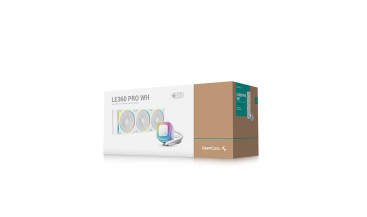 DEEPCOOL LE360 PRO, LGA1851/1700/1200/115X/AM5/AM4, White