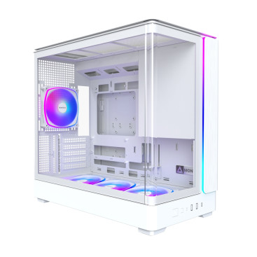 Montech KING 15 PRO, mATX, 4x120mm ARGB, White, KING 15 PRO (W)
