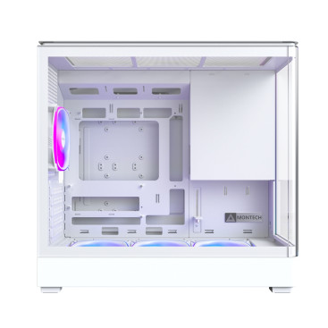 Montech KING 15 PRO, mATX, 4x120mm ARGB, White, KING 15 PRO (W)