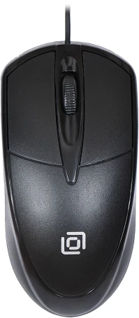 Оклик 125M, проводная, 1200dpi, черный