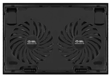 Подставка для ноутбука Digma D-NCP170-2 17"390x270x27мм 20дБ 2xUSB 2x 150ммFAN 600г черный