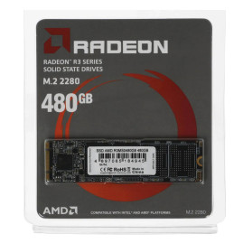 AMD Radeon R3 480GB M.2 2280 SATA 6Gb/s R3MS0480G8