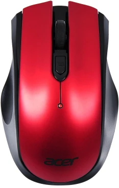 Acer OMR032, беспроводная, 1600dpi, черный/красный