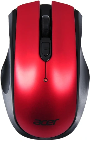 Acer OMR032, беспроводная, 1600dpi, черный/красный