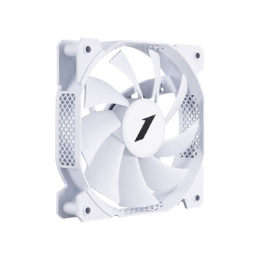 Вентилятор 1STPLAYER F White / 120mm 3pin 12V 1100rpm 35.00cfm 23.00dBA / F-WH-3P / BULK