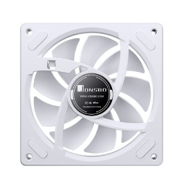 Вентилятор JONSBO ZA-120WR 120х120х28мм REVERSE (60шт/кор, PWM, ARGB LED, 700-2400об/мин, белый) Retail