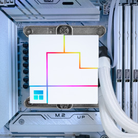 Thermalright Core Matrix 360 ARGB White V2, LGA1700/1200/115X/AM5/AM4, White