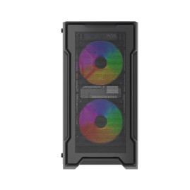 Powercase Mistral Micro X3B ARGB, mATX, 3x120mm ARGB, Black, CMMXB-A3