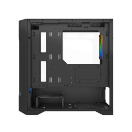 Powercase Mistral Micro X3B ARGB, mATX, 3x120mm ARGB, Black, CMMXB-A3