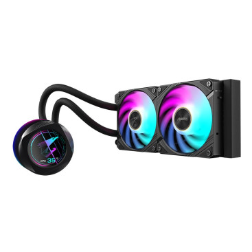 Gigabyte AORUS WATERFORCE X II 240, sTR5, GP-AORUS WATERFORCEX II 240, черный