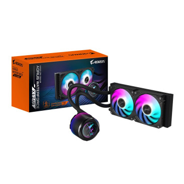 Gigabyte AORUS WATERFORCE X II 240, sTR5, GP-AORUS WATERFORCEX II 240, черный