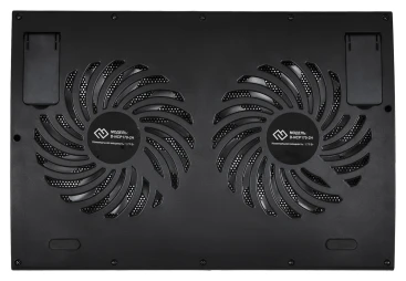 Подставка для ноутбука Digma D-NCP170-2H 17"390x270x25мм 2xUSB 2x 160ммFAN 700г черный