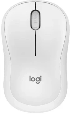 Logitech M240 Silent, беспроводная, 4000dpi, белый