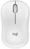 Logitech M240 Silent, беспроводная, 4000dpi, белый