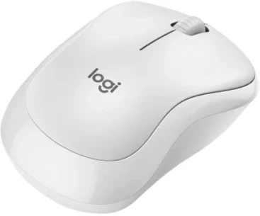 Logitech M240 Silent, беспроводная, 4000dpi, белый