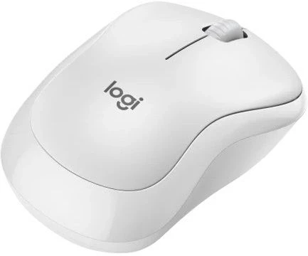 Logitech M240 Silent, беспроводная, 4000dpi, белый