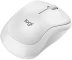 Logitech M240 Silent, беспроводная, 4000dpi, белый