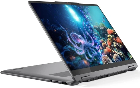 Ноутбук Lenovo Yoga 7 14ILL10 Core Ultra 5 226V 16Gb SSD512Gb Intel Arc 130V 14" OLED Touch WUXGA (1920x1200) без ОС grey WiFi BT Cam (83JQ003GRK)