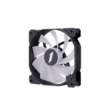 Вентилятор 1STPLAYER F1R Black / 120mm Reverse FRGB 3pin 12V 1100rpm 38.98cfm 21.97dBA / F1R-BK-3P / BULK