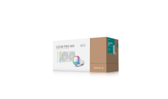 DEEPCOOL LE240 PRO, LGA1851/1700/1200/115X/AM5/AM4, White
