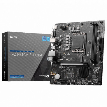 MSI PRO H610M-E DDR4 LGA1700