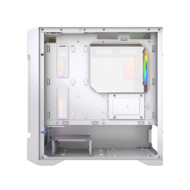Powercase Mistral Micro X3W ARGB, mATX, 3x120mm ARGB, White, CMMXW-A3