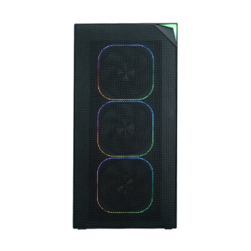 XASTRA A408 4ARGB, ATX, 4x120mm ARGB, Black, A408-4FG12A