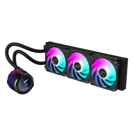 Gigabyte AORUS WATERFORCE X II 360, sTR5, GP-AORUS WATERFORCEX II 360, черный