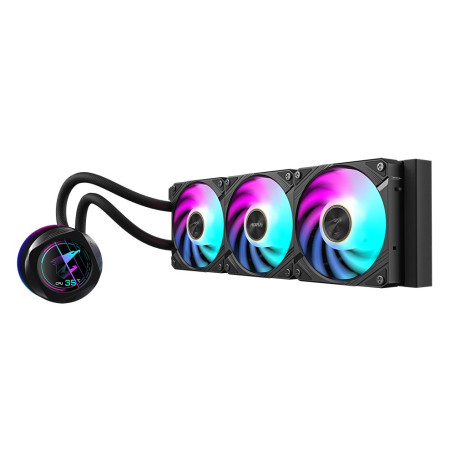 Gigabyte AORUS WATERFORCE X II 360, sTR5, GP-AORUS WATERFORCEX II 360, черный