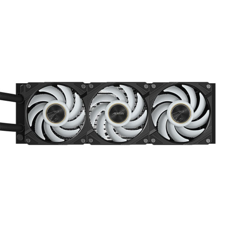 Gigabyte AORUS WATERFORCE X II 360, sTR5, GP-AORUS WATERFORCEX II 360, черный