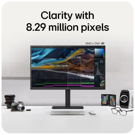 31.5" LG 4K 32U720A-B, черный