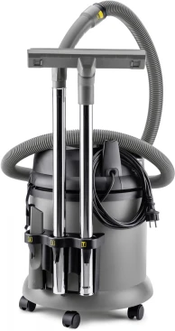 Строительный пылесос Karcher NT 27/1 1380Вт (уборка: сухая/сбор воды) серый