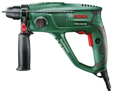 Перфоратор Bosch PBH 2100 RE патрон:SDS-plus уд.:1.7Дж 550Вт (кейс в комплекте)