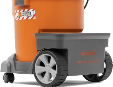Строительный пылесос Daewoo DAVC 2014S 1400Вт (уборка: сухая/сбор воды/выдув) оранжевый