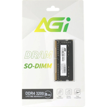 AGI 8GB DDR4 3200MHz SO-DIMM AGI320008SD138-ST, OEM