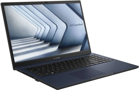 Ноутбук Asus ExpertBook B1 B1502CVA-BQ0969 Core i5 1335U 16Gb SSD512Gb Intel Iris Xe graphics 15.6" IPS FHD (1920x1080) FreeDOS black WiFi BT Cam (90NX06X1-M013V0)