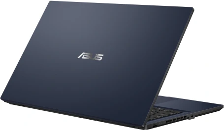Ноутбук Asus ExpertBook B1 B1502CVA-BQ0969 Core i5 1335U 16Gb SSD512Gb Intel Iris Xe graphics 15.6" IPS FHD (1920x1080) FreeDOS black WiFi BT Cam (90NX06X1-M013V0)