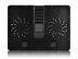 Подставка для ноутбука Deepcool U PAL (DP-N214A5_UPAL) 15.6" 390x280x28мм 26дБ 1xUSB 2x 140ммFAN 765г пластик ABS черный