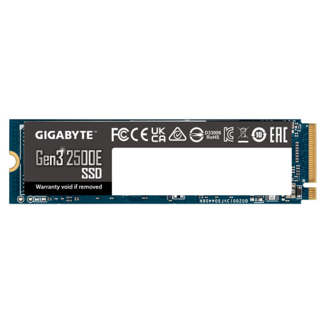 Gigabyte Gen3 2500E 500GB M.2 2280 PCIe Gen3x4 G325E500G